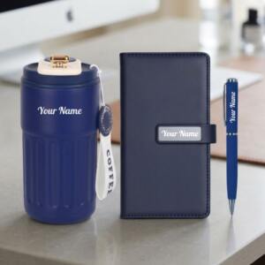 personalized smart tumbler gift set with diary pen blue 4 30.jpg